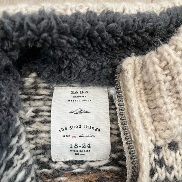 Zara Kids 18-24 months sweater - Picture 3 of 5